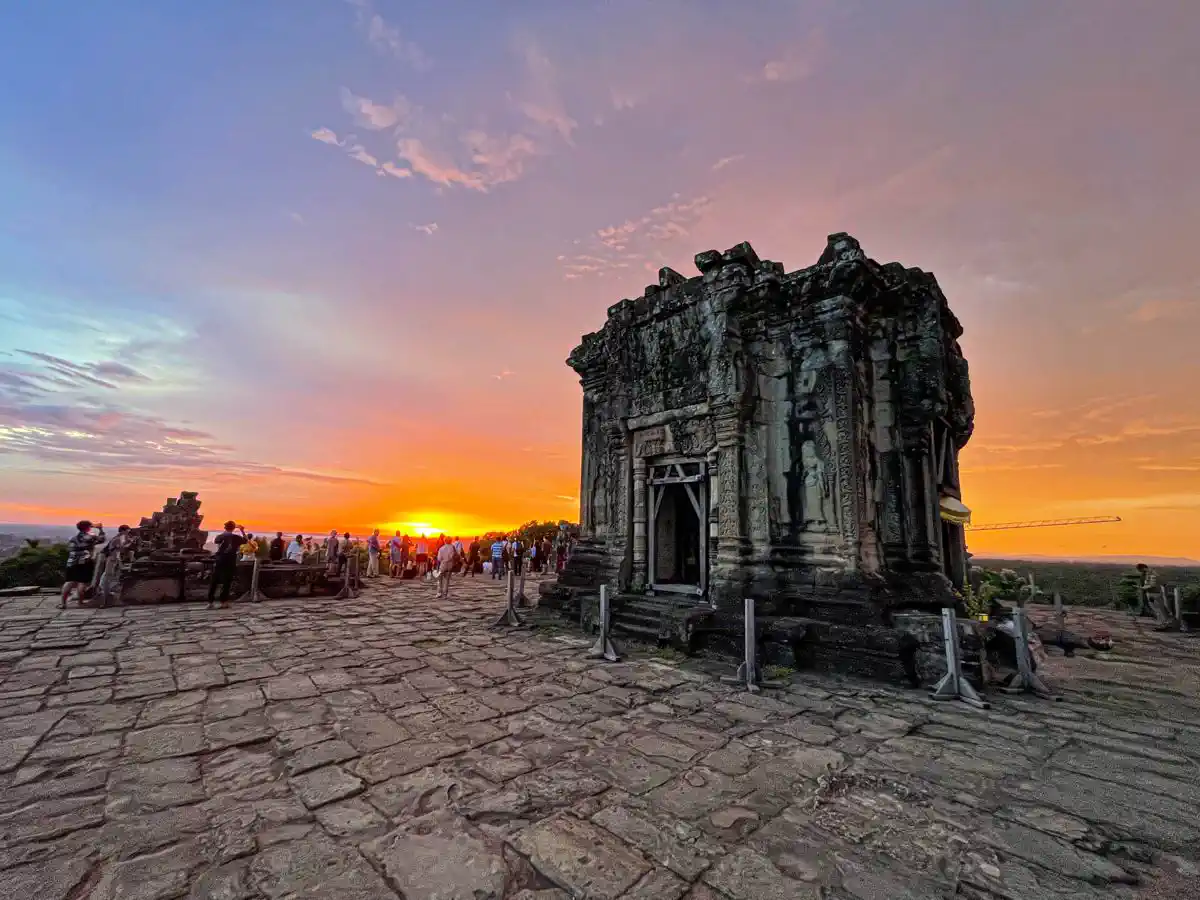 Phnom Bakheng Sunset View